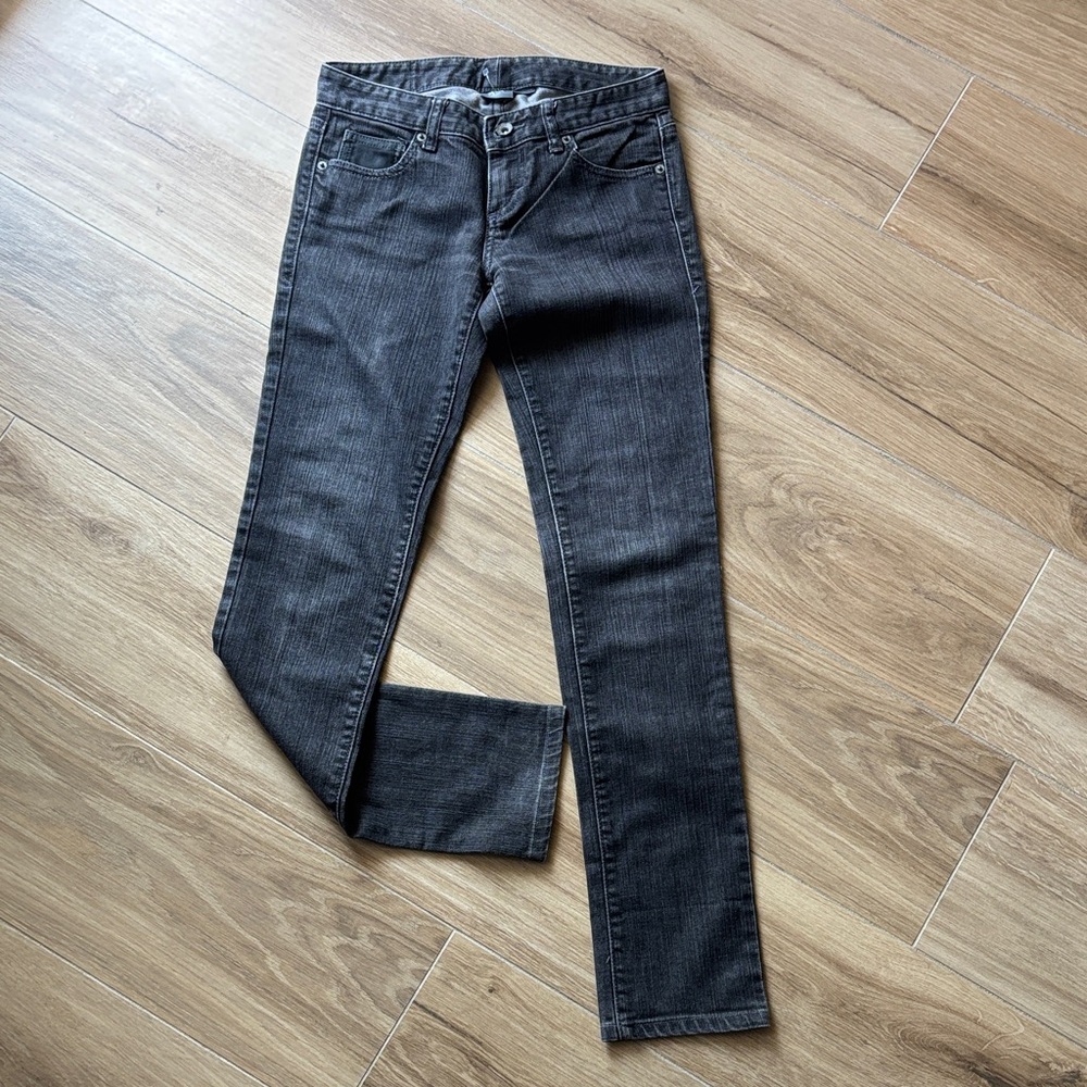 Armani Exchange Women's Skinny Jeans in Washed Black